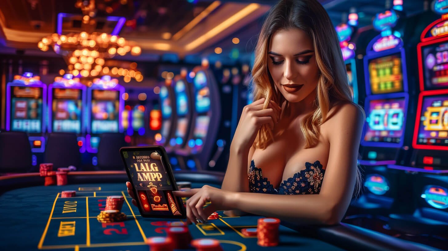 Live dealer casino tables with HD video stream and live chat